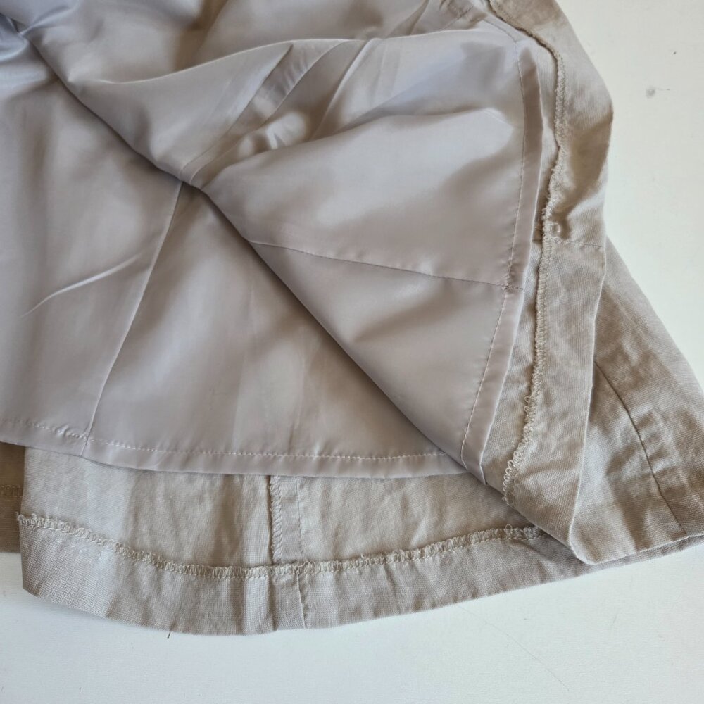 Bedo midi neutral color sleeveless dress. - Picture 6 of 10